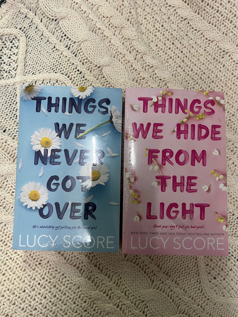 (New&Sealed) Things We Never Got Over and Things We Hide from The Light ...