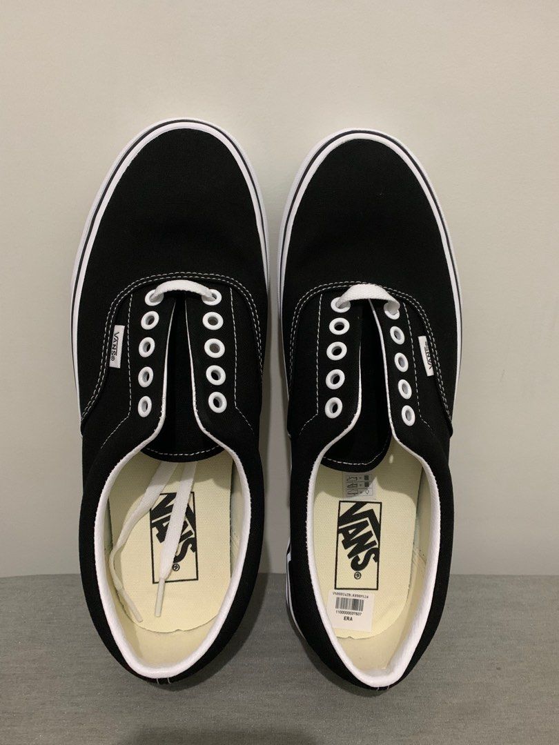 Original black Vans, fits to 24 cms. foot (Category: Sneakers) located in Marikina City. Submitted by rafmorales (Listing ID 1345525088, Image 2). Description: item is oiginal Brand new, still with price sticker and box Shipping fee care of buyer :).