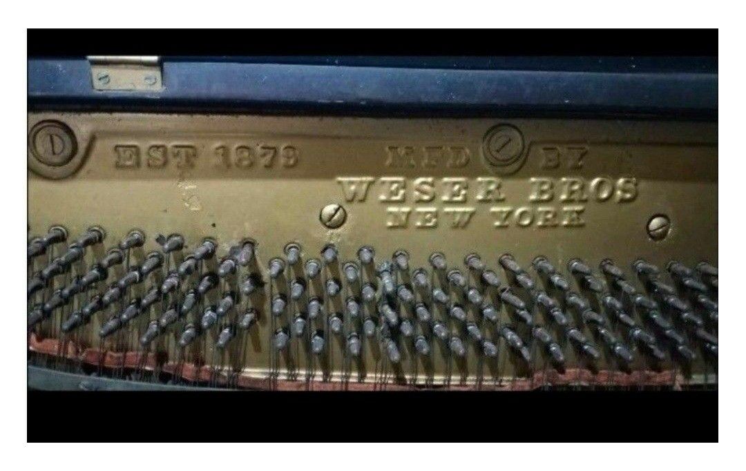 Piano For Sale (Category: Musical Instruments) located in Marikina City. Submitted by rajcs_cyrus (Listing ID 1345515497, Image 3). Description: Weser Bros Piano Well Used Some Keys Needs Fine Tuning Ivory Keys Established 1979 Manufactured By : Weser Bros New York For Pick Up only at Marikina Green Heights for details please text or message me at 09613324873 smart - ron.