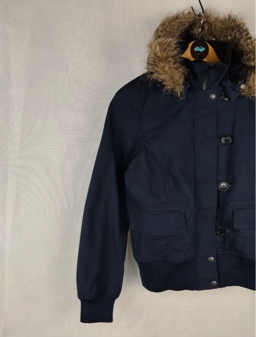 Polo Jeans Thick Winter Jacket (Category: Coats, Jackets and Outerwear) located in Quezon City. Submitted by hanas.declutter (Listing ID 1345534666, Image 2). Description: - comes with detachable fur hood - so warm because it is thick material - willing to keep but selling since I don’t have much chances to wear - large on tag but fits xs-medium (small sizing) - no lowballs please.