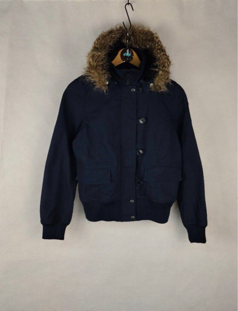 Polo Jeans Thick Winter Jacket (Category: Coats, Jackets and Outerwear) located in Quezon City. Submitted by hanas.declutter (Listing ID 1345534666, Image 1). Description: - comes with detachable fur hood - so warm because it is thick material - willing to keep but selling since I don’t have much chances to wear - large on tag but fits xs-medium (small sizing) - no lowballs please.