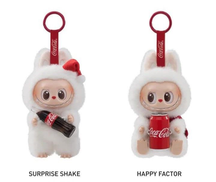 Popmart Coca-cola Surprise shake & Happy Factory Labubu