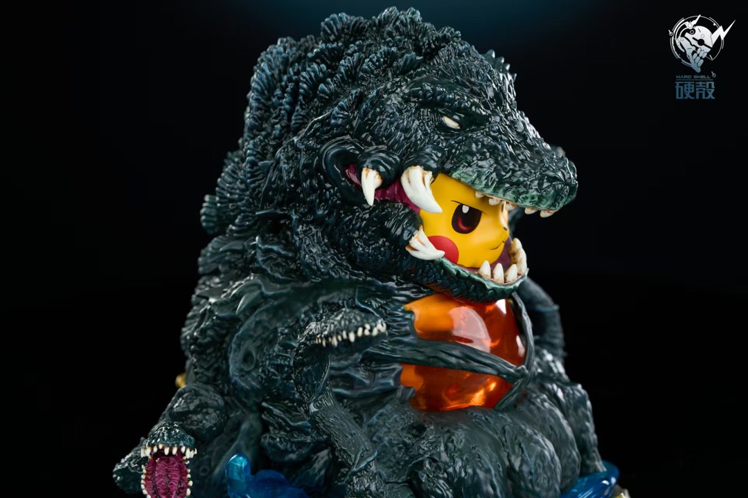 [Preorder] Hard Shell Studio - Pikachu X Godzilla (Pokemon) GK, Toys ...