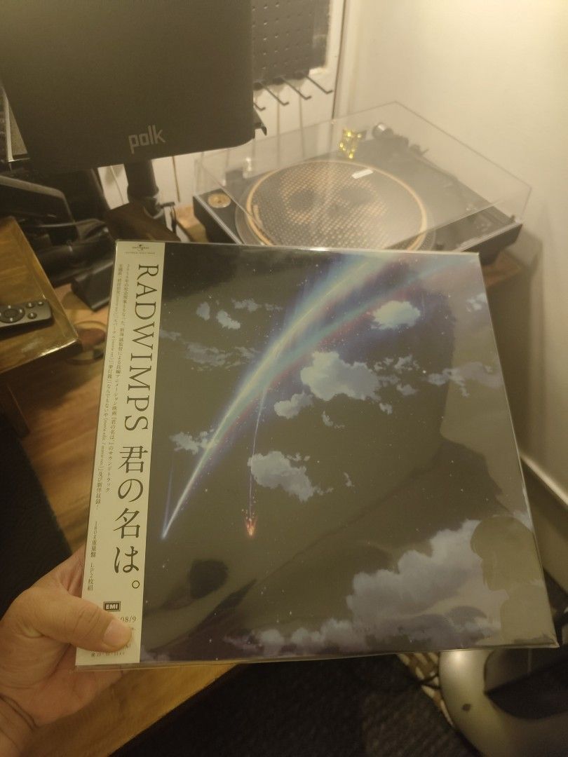 Radwimps- YOUR NAME & WEATHERING WITH YOU (Category: Vinyls) located in Quezon City. Submitted by cherryple1498 (Listing ID 1345621786, Image 2). Description: Radwimps- YOUR NAME & WEATHERING WITH YOU YOUR NAME MINT CONDITION 2LP CLEAR VINYL💿 WEATHERING WITH YOU MINT CONDITION 2LP SKY BLUE VINYL💿 PRICE: 16k For 2 8,500K PER ALBUM.