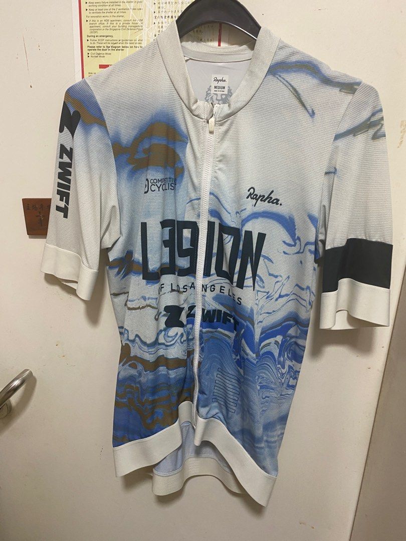Rapha LEGION Jerseys (Category: Parts & Accessories) located in Singapore. Submitted by weyland (Listing ID 1345673293, Image 2). Description: Tulsa size L - $110 White size M - $70 .