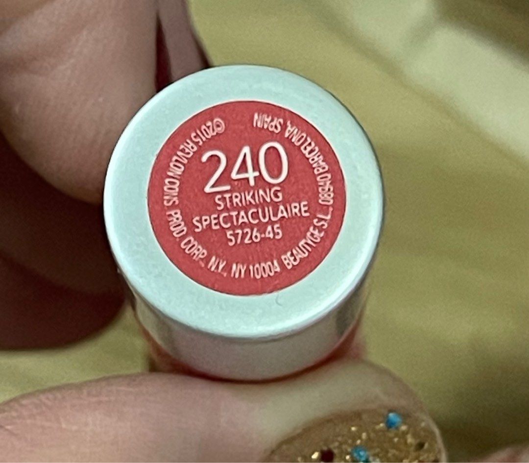 Revlon Matter Balm Striking Spectaculaire 240 (Category: Makeup) located in Quezon City. Submitted by jcolmenar (Listing ID 1345609218, Image 3). Description: Revlon Matte Balm offers velvety color with balm-like moisture. vibrant colors infused with a Triple Butter Complex of Shea, Mango and Coconut Butter that give you a bold, beautiful lip / Brand New / Shade : 240 Striking Spectaculaire / RFS : Extra.