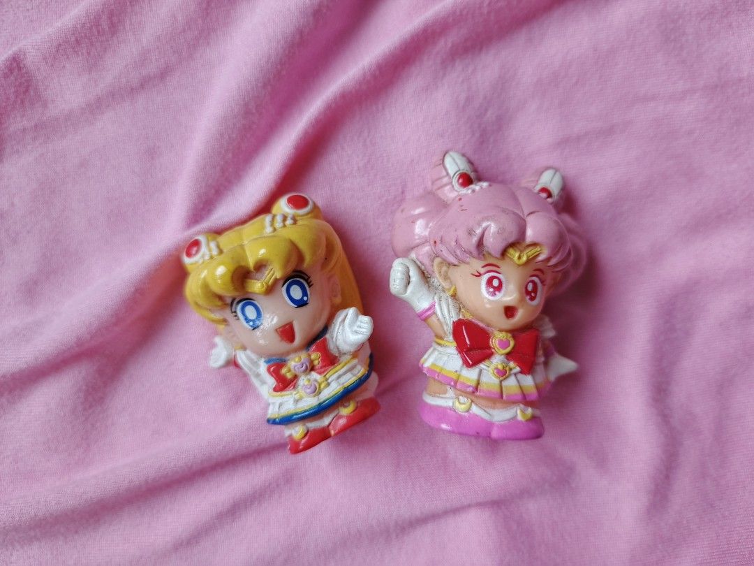 Sailor moon vintage finger puppet (Category: Vintage Collectibles) located in San Jose del Monte. Submitted by mrsmelo (Listing ID 1345617071, Image 1). Description: Hi! Just decluttering our home and my closet 😊 * 200 both, last price * Gcash only * no returns / exchanges 😊🙏.