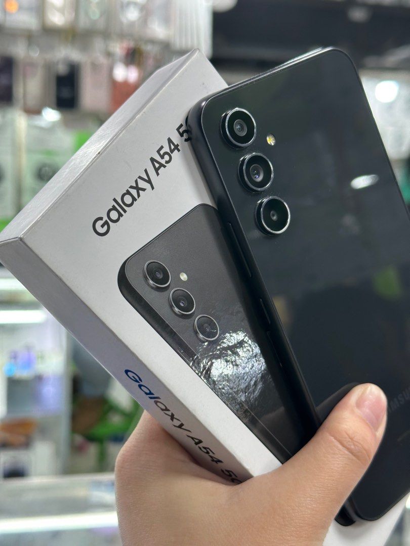 samsung a54 5g 256gb 8ram (Category: Samsung) located in San Juan City. Submitted by jalailahmamosaca (Listing ID 1345663853, Image 3). Description: samsung a54 5g 256Gb openline no issue goodbattery with original charger same serial box inclusion case tempered Open for COD/COP + SF Manila area (sameday delivery) Province area (via LBC) required DP to avoid cancellations Physical store: Greenhills Shopping Center, 2ndfloor Contact#: 09125890826 P