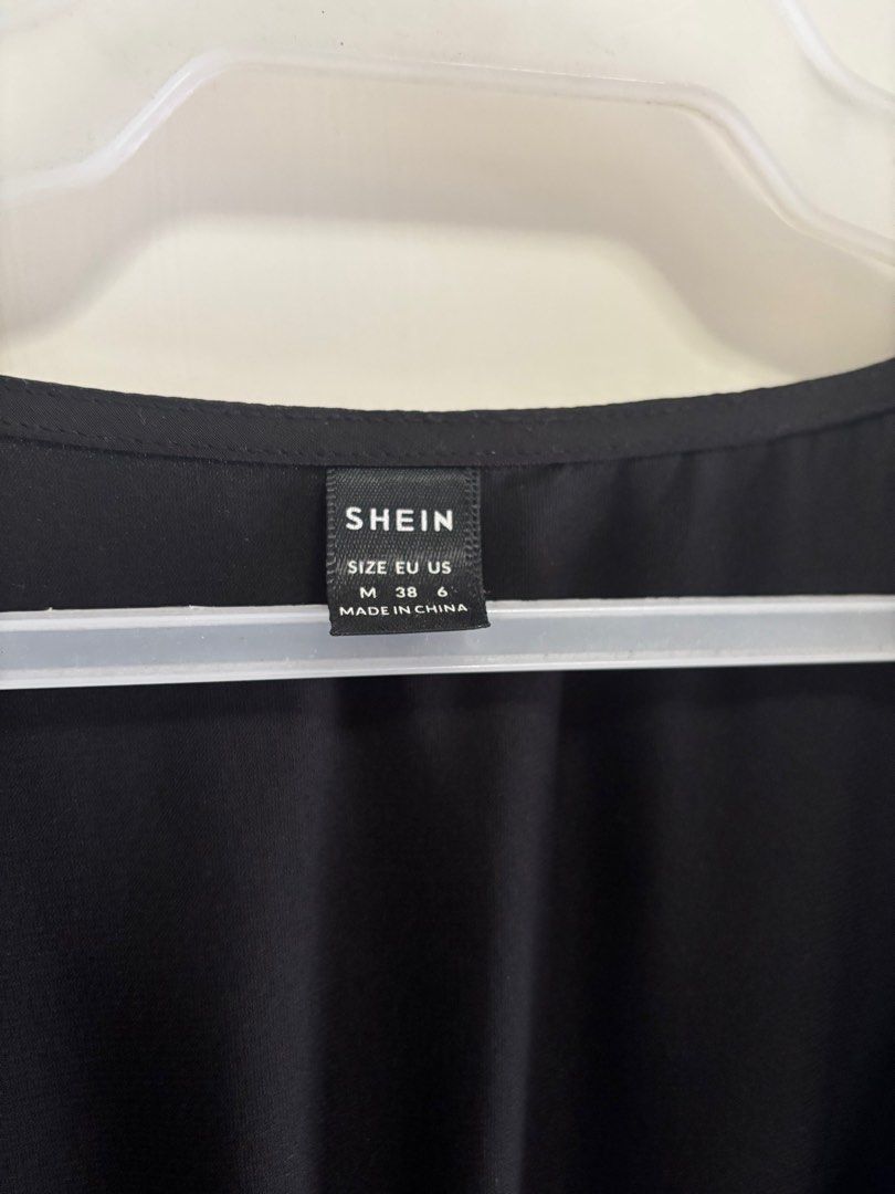 Shein black long dress (Category: Evening dresses & gowns) located in Pasig City. Submitted by aac2021 (Listing ID 1345523565, Image 1). Description: •Worn once at an awards night •Dimensions : Bustline - 32”-36”; Waistline - 30”-36”; Length - 51” front and 56” back .