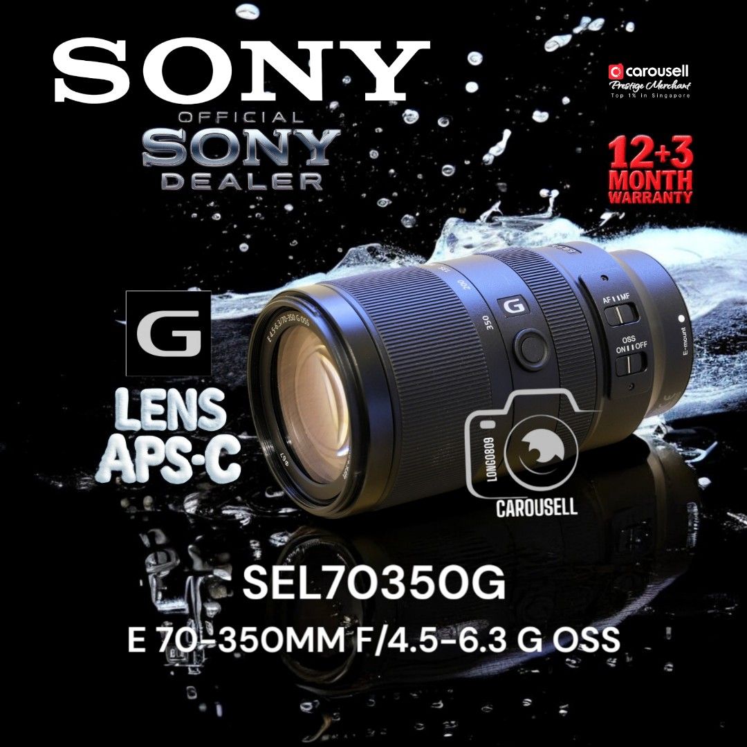 Sony E 70-350mm f/4.5-6.3 G OSS/70350/70350F4.5-6.3/70 350 