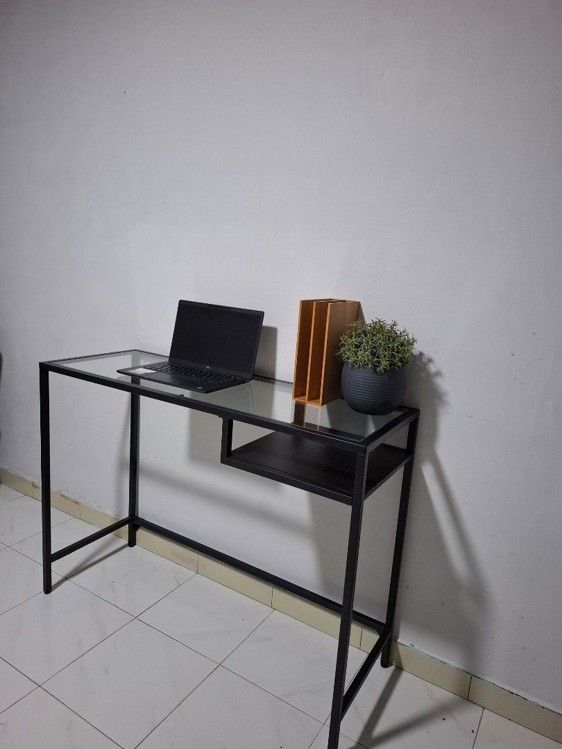 Study Table (Category: Other Home Furniture) located in Singapore. Submitted by for-men (Listing ID 1345700407, Image 3). Description: Ikea study table. Original price 49.90. Used for a few months, and it looks super new. selling at $20 Ikea study table. Original price 49.90. Used for few months and it look super new..