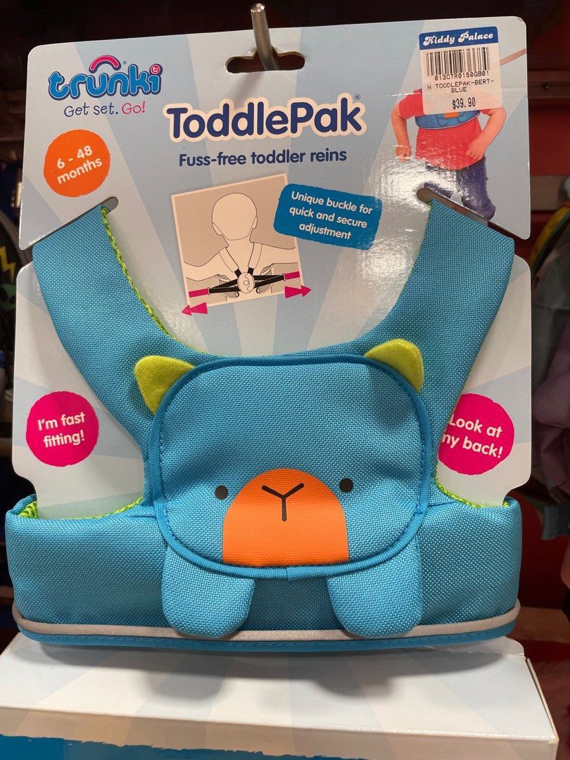 Trunki Baby Harness (Category: Infant Playtime) located in Quezon City. Submitted by jewelraestoyshop (Listing ID 1345555951, Image 1). Description: Trunki Baby Harness Like new Barely used halos hindi nagamit Actual photos are already posted ₱950 Locations: QC.