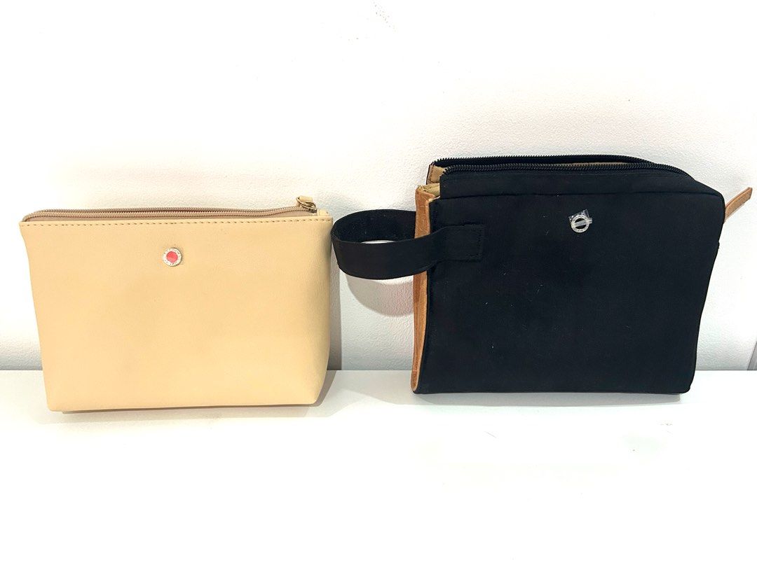 Two Bulgari Travel Vanity Kits (Category: Purses & Pouches) located in Paranaque City. Submitted by cfcisco (Listing ID 1345559497, Image 1). Description: Two Bulgari Travel Vanity Kits Peach for Women Black for Men Php600 for both.