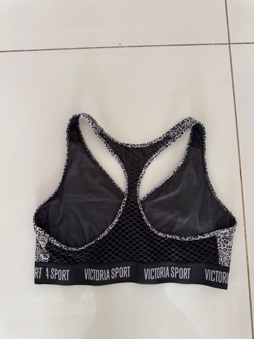 Victoria secret leopard sports bra cheap