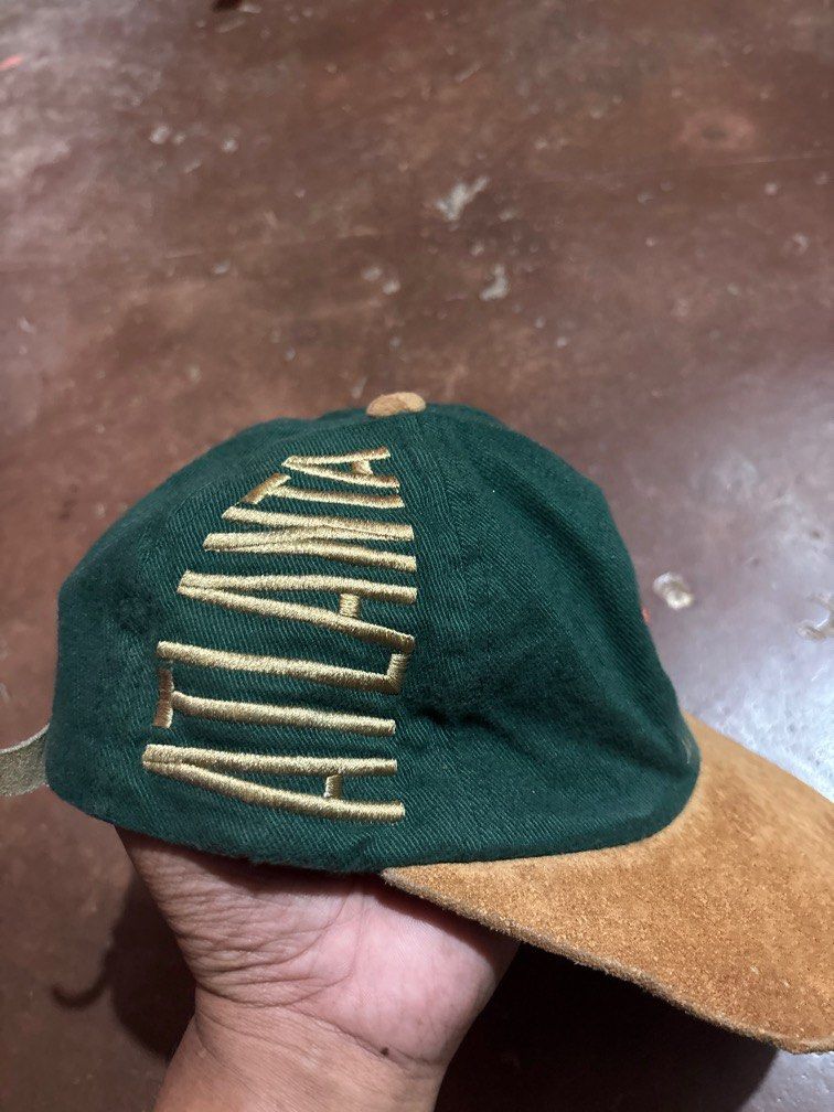 Vintage Atlanta 1996 x Mcdo (Category: Caps & Hats) located in Lucena. Submitted by __betterbargains (Listing ID 1345640429, Image 2). Description: Vintage Atlanta 1996 x Mcdo Need restore Check pics for issue ₱600.00 + SF.