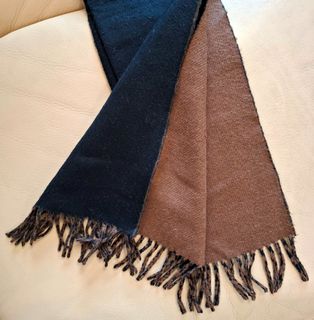 Bicolor Scarf 啡黑雙色頸巾 - 禦寒保暖, 男女皆宜64200166705923110