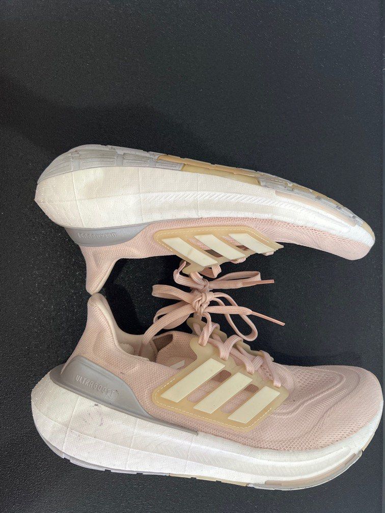 Adidas Ultraboost (Category: Sneakers) located in Quezon City. Submitted by decluttering25 (Listing ID 1345727367, Image 3). Description: Bought in the US No box Color is light pink RFS: de cluttering Price posted as is - will give Babyliss ceramic hair straightener free.. Item is listed on my shop, please see details on that posting.