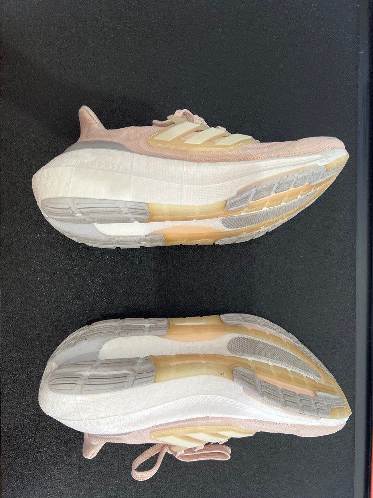 Adidas Ultraboost (Category: Sneakers) located in Quezon City. Submitted by decluttering25 (Listing ID 1345727367, Image 2). Description: Bought in the US No box Color is light pink RFS: de cluttering Price posted as is - will give Babyliss ceramic hair straightener free.. Item is listed on my shop, please see details on that posting.