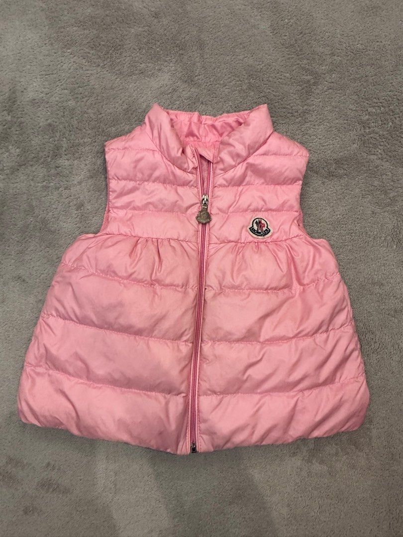 Baby Moncler vest Carousell