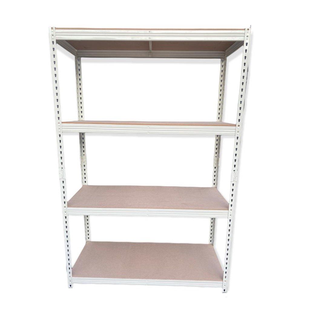 Beige Steel Rack Beige Big Heavy Duty Boltless Rack Store Storage Rak (180cm x 45cm x ...