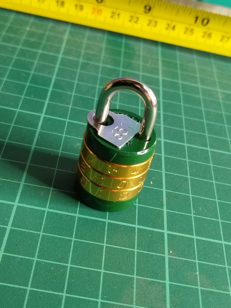 combination lock cylinder type (Category: Locks, Doors & Gates) located in Manila. Submitted by GentleGiant (Listing ID 1345830373, Image 2). Description: brandnew combination provided.