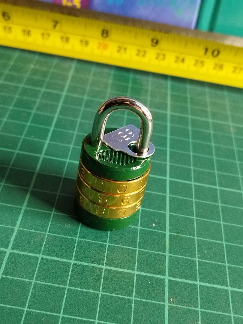 combination lock cylinder type (Category: Locks, Doors & Gates) located in Manila. Submitted by GentleGiant (Listing ID 1345830373, Image 1). Description: brandnew combination provided.