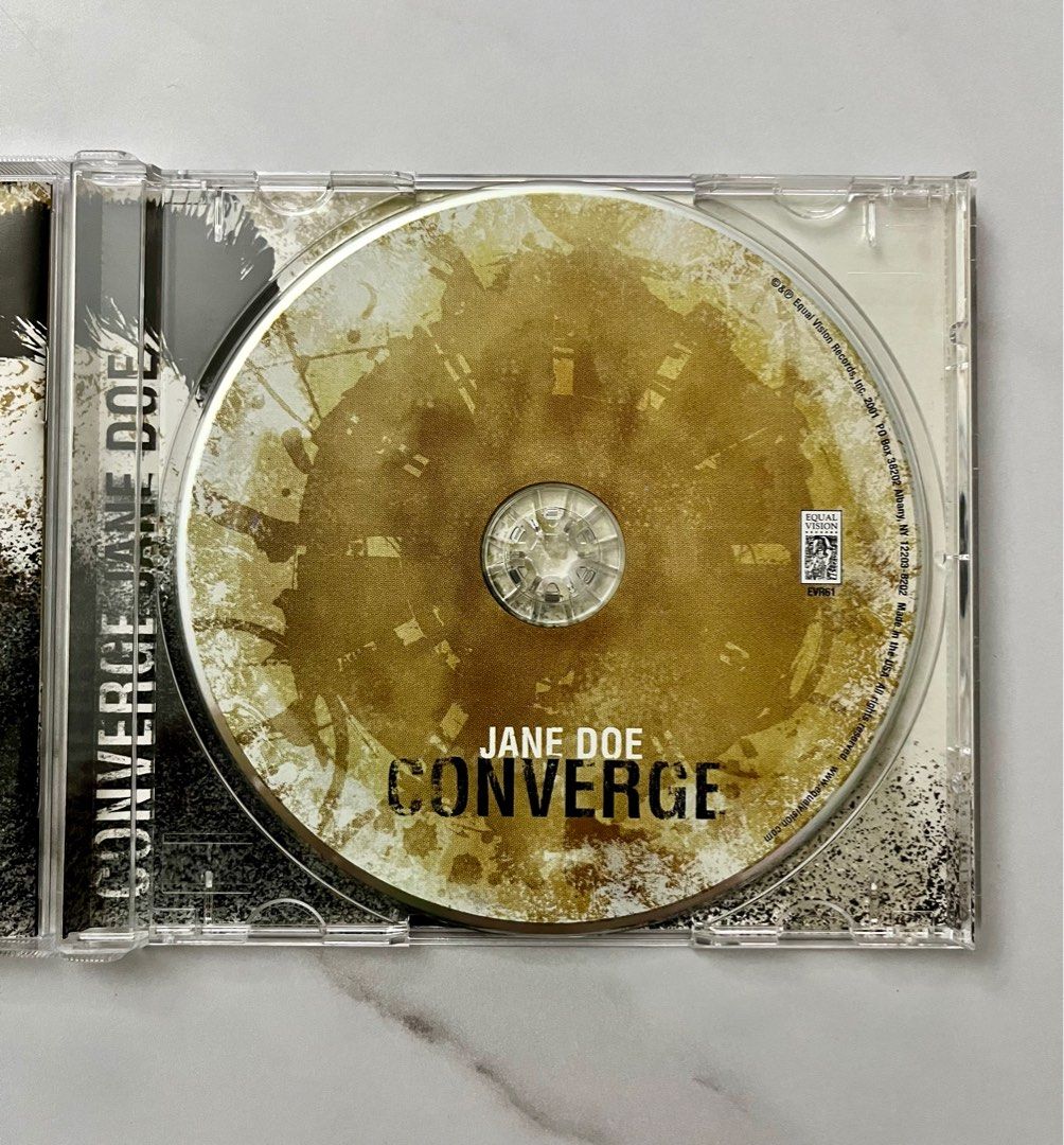 Jane Read Cd Converge Jane Doe CD, Hobbies & Toys, Music & Media, CDs & DVDs on ...