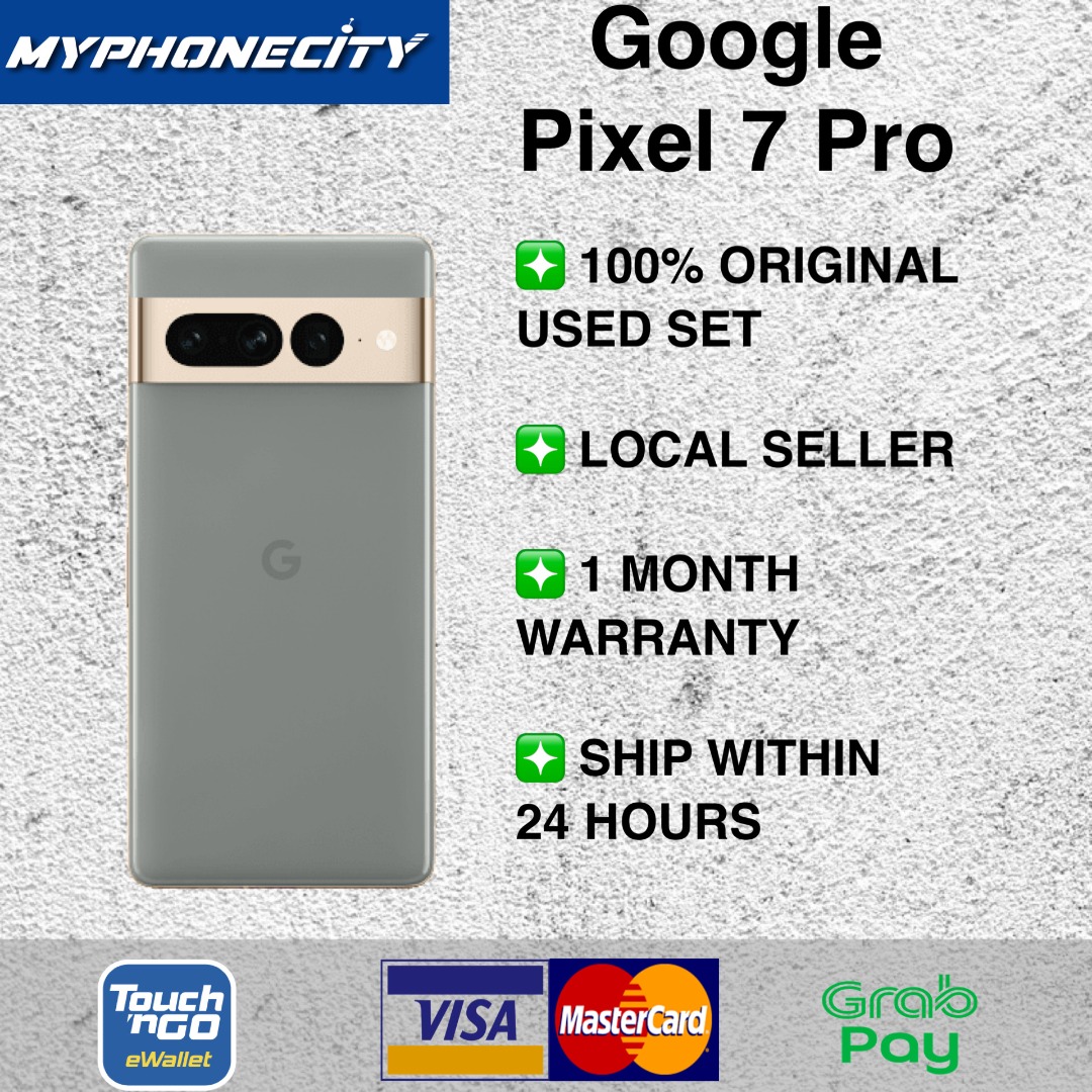 GOOGLE PIXEL 7 pro 128 Go Gris - Débloqué EUR 439,00 - FR