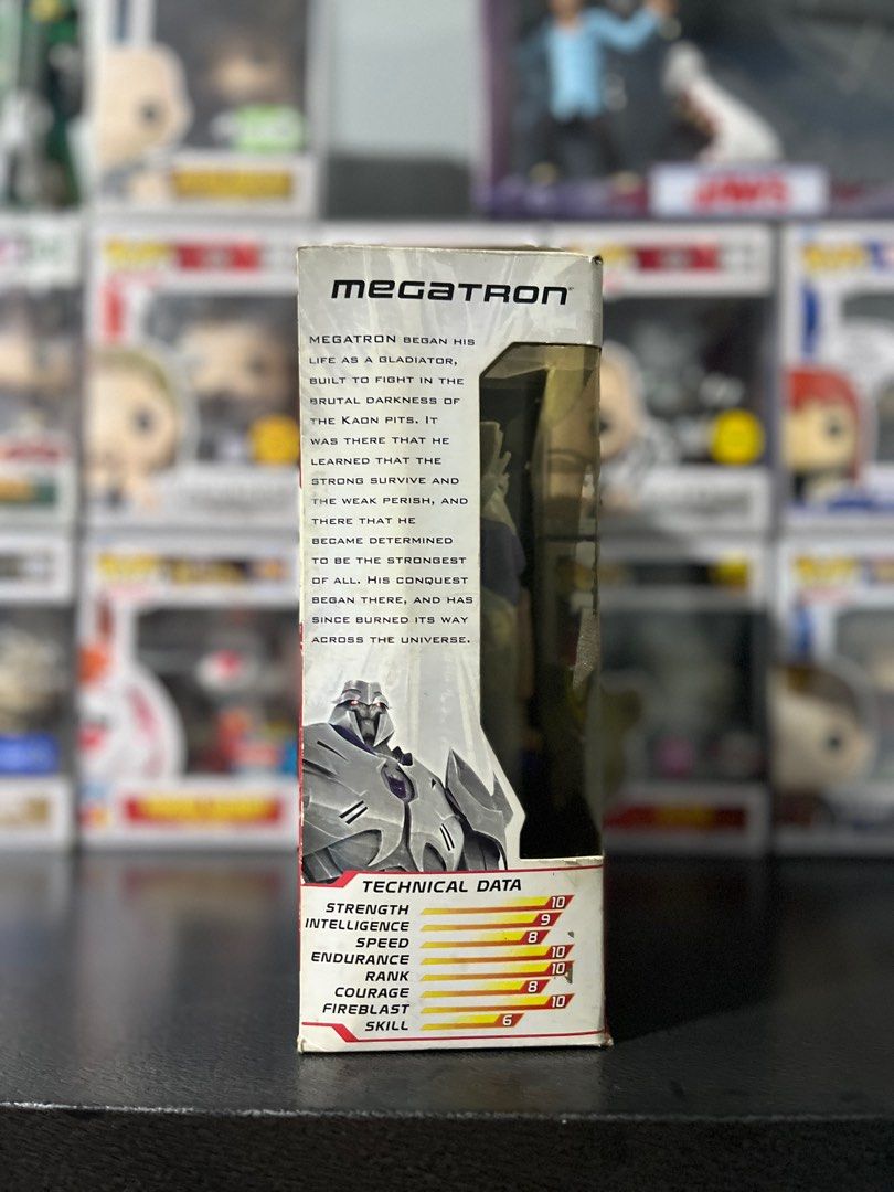 Hasbro Transformers Prime Robots in Disguise Megatron (Category: Action & Battle Toys) located in Bacoor. Submitted by chongscollectibles (Listing ID 1345862347, Image 2). Description: Item has been taken out of box but still contains all accessories. Mop:Gcash Mod:Lalamove,LBC 📍The District Dasmariñas, Alabang Town Center, Festival Mall, Rockwell Makati (by schedule)..