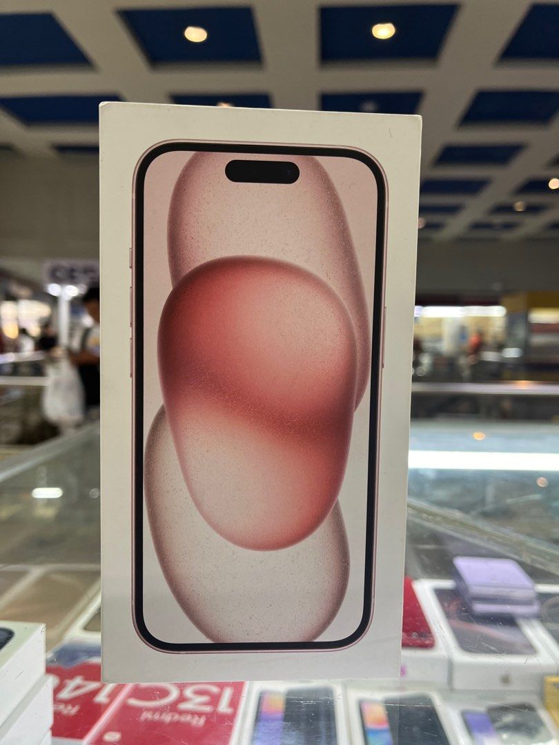 Iphone 15 256g pink (Category: iPhone 15 Series) located in San Juan City. Submitted by allsite (Listing ID 1345767746, Image 1). Description: Iphone 14 256g pink brandnew 1 year warranty .