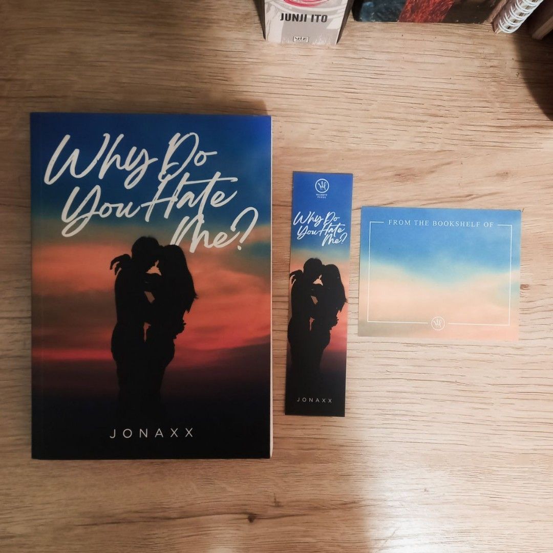 JONAXX BOOK: Why Do You Hate Me? (Category: Storybooks) located in Santo Domingo. Submitted by asyashells (Listing ID 1345805669, Image 1). Description: ⤷ like new, w/ bookmark ⤷ shipping fee NOT included and may vary based on your location ⤷ i can send pictures through PM for condition of book ⤷ MoP: GCash ⤷ MoD: J&T Express.