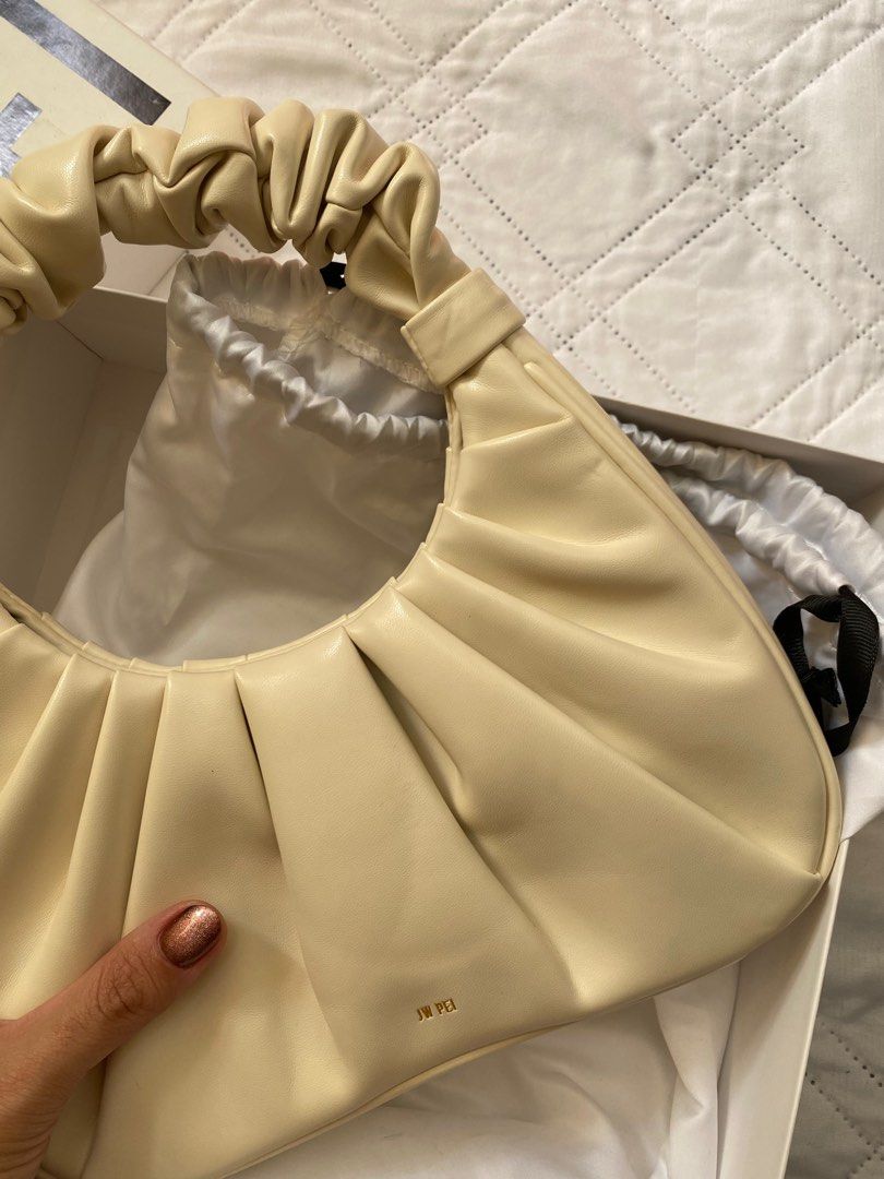 JW PEI Gabbi Ruched Hubo Handbag (Category: Shoulder Bags) located in Argao. Submitted by jowceeee (Listing ID 1345797342, Image 3). Description: -used twice only -comes with dust-bag and box -as seen on Gigi Hadid.