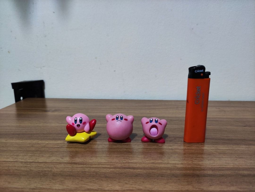 Kirby Mini Figures (Category: Designer & Blind Box Toys) located in Muntinlupa City. Submitted by sp_07 (Listing ID 1345849526, Image 1). Description: Title: Kirby Mini Figures Price: PHP 350 Bought from: Bought locally Reason for selling: Decluttering.
