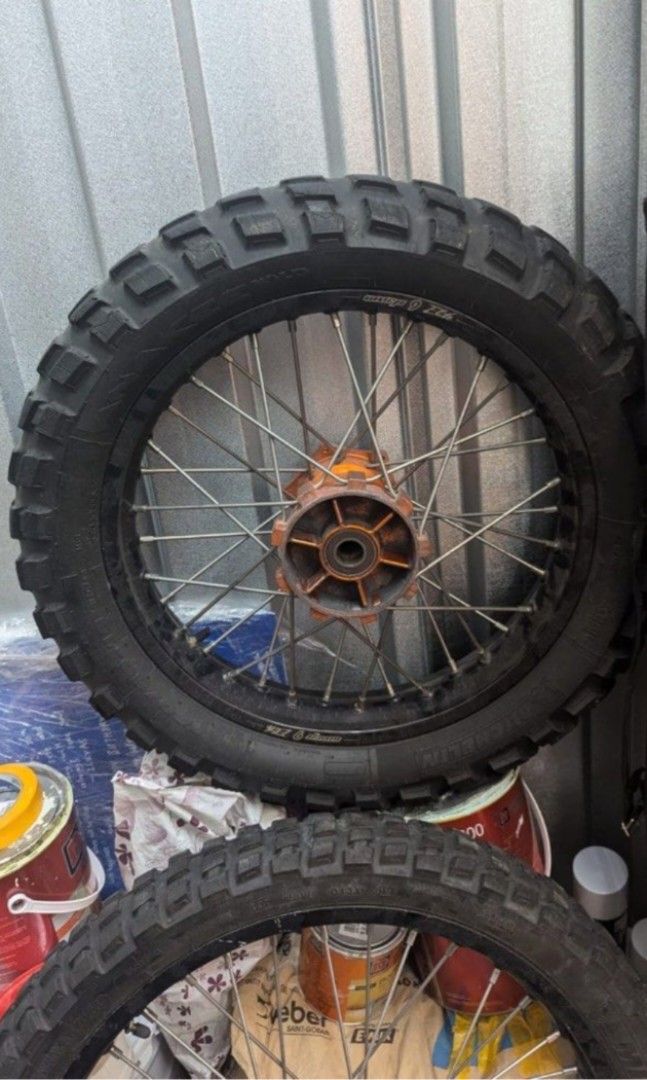 KTM 690 SMC R Wheelset Rims for Off Road Warp 9 Elite, Motorcycles ...