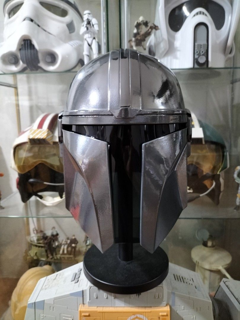 Mandalorian Helmet 3D Print, Hobbies &amp; Toys, Toys &amp; Games on Carousell