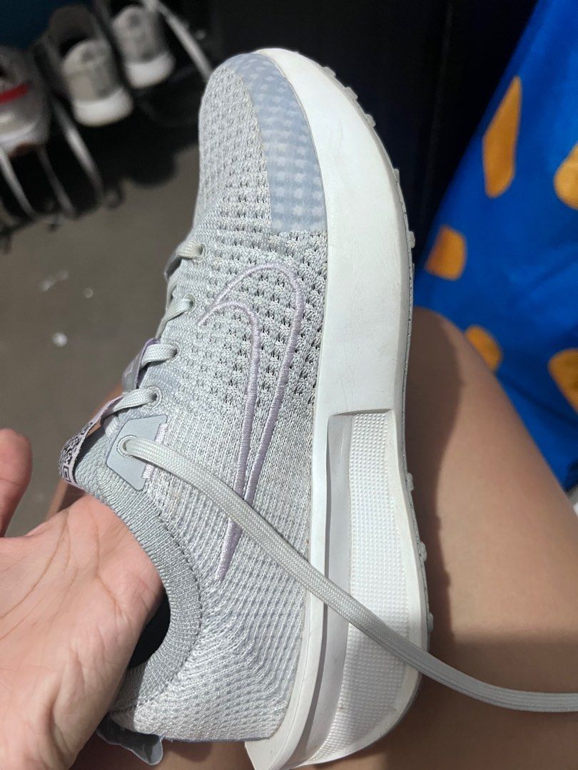 Nike Interact Run Free Sneakers (Category: Sneakers) located in Batac City. Submitted by y4na4lbn (Listing ID 1345843327, Image 3). Description: NIKE INTERACT running shoes Size: 36.5 (23cm) WOMENS 8/10 condition (used thrice) Minimal signs of usage , no signs of heel drag Bought in zalora for 3,500 now 2,500 Color way: Gray,white, purplish Free shipping for Sure Buyes .