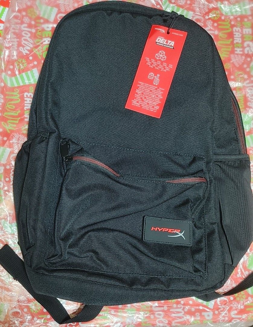 Original HyperX Delta Gaming Laptop Backpack (Category: Backpacks) located in Quezon City. Submitted by kelseysgadgets (Listing ID 1345781686, Image 1). Description: Brand new and Original HyperX Delta Gaming Laptop Backpack. Compatible up to 16in laptop. Compatibility and usability are the buyer’s responsibility. Asking price is slightly negotiable po.. We can do scheduled meetup in SM North / Trinoma / Novaliches areas. Lalamove/Grab or LBC / J