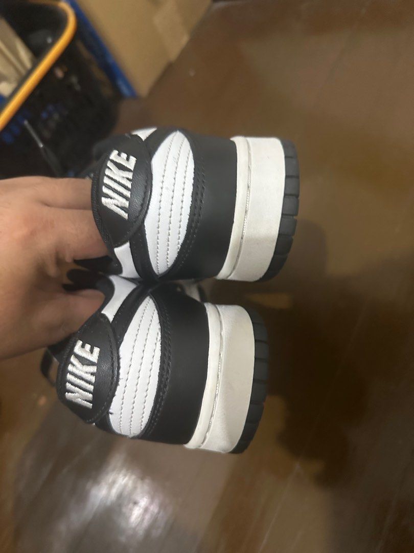 REPRICED!!! ORIGINAL NIKE PANDA DUNK LOW BLACK (Category: Sneakers) located in Manila. Submitted by declutterbyniks (Listing ID 1345835848, Image 3). Description: Selling my bf's personal sneakers. LAST PRICE POSTED!!! Nike Panda Dunk Low in Black Size: 9.5 US 8.5 UK 43 EUR 27.5cm - Used twice only - No box but stored in an acrylic box - Bought for 8k during the hype of this sneakers RFS: Will upgrade sneakers collection MOP: BPI/GCASH PAYMENT FI