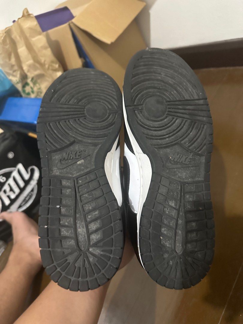 REPRICED!!! ORIGINAL NIKE PANDA DUNK LOW BLACK (Category: Sneakers) located in Manila. Submitted by declutterbyniks (Listing ID 1345835848, Image 2). Description: Selling my bf's personal sneakers. LAST PRICE POSTED!!! Nike Panda Dunk Low in Black Size: 9.5 US 8.5 UK 43 EUR 27.5cm - Used twice only - No box but stored in an acrylic box - Bought for 8k during the hype of this sneakers RFS: Will upgrade sneakers collection MOP: BPI/GCASH PAYMENT FI