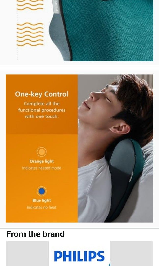 Philips Portable Back Massager (Category: Massage Devices) located in San Juan City. Submitted by mariceldizon03251976 (Listing ID 1345800195, Image 2). Description: Philips Brand 4 Modes, ( 2 Heated modes with two different kneading position) and the other two with no heat Ideal for tired muscle, stress for whole day work , dysmenorrhea Health purpose Give your love ones the best gist this holiday Pm now.