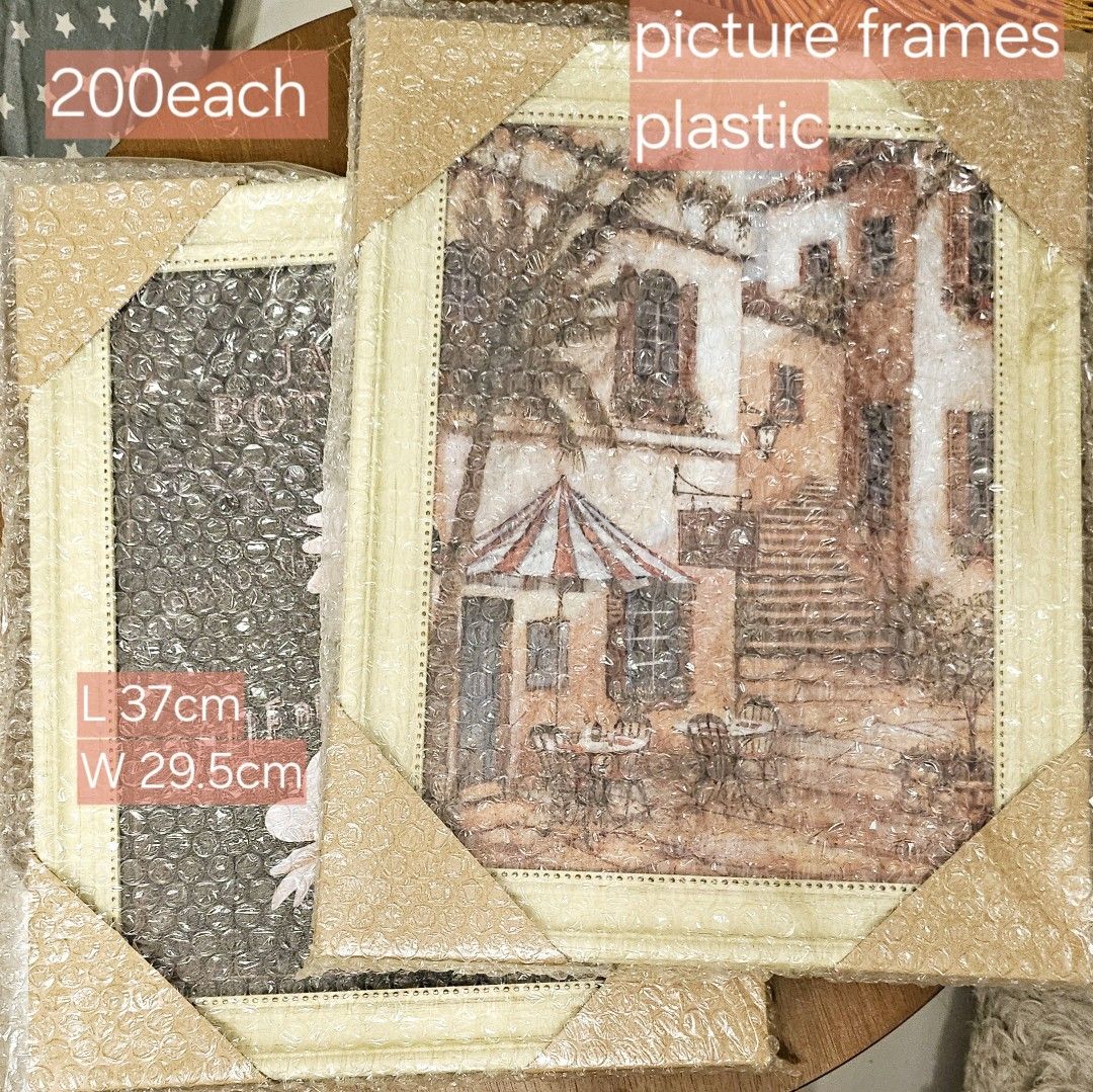Picture Frames, Wall Decors (Category: Wall Decor) located in General Trias. Submitted by sheiladelta32737 (Listing ID 1345827523, Image 3). Description: Pls check each picture for price and dimensions. All new and unused. Part of moving sale. Loc- Cavite.