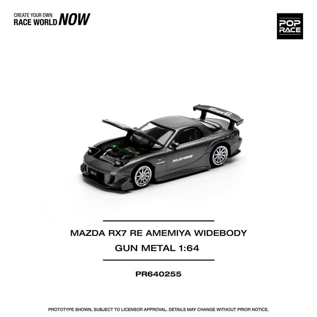 Top Secret Car Rx7 Preorders 1/64 Poprace Toyota Supra Top Secret Pandem 86 GR Nissan ...