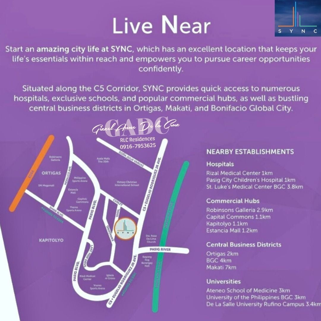 Pre-Selling Affordable Studio Unit for sale at SYNC RESIDENCES N-Tower ...