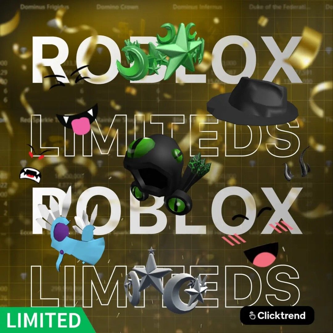 roblox limited selling, Video Gaming, Video Games, Others on Carousell