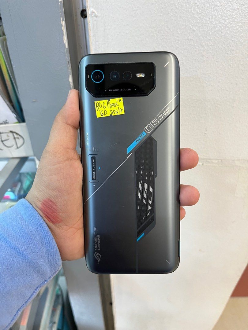 ROG Phone 6D 256/12gb Global FU (Category: Android Others) located in San Juan City. Submitted by javedsgadgetshop (Listing ID 1345732753, Image 2). Description: INSTALLMENT OPTIONS : SPAY LATER / GGIVES / CREDIT CARD & BILLEASE! WE BUY AND SELL SO PWEDE MAGBINTA OR SWAP ! Quick Specs : ROG Phone 6D •256/12gb •NTC Variant •Good batt health •Factory Unlock •100% Smoothness •No hidden issue | No Repaired •100% Authentic | Not Refurbished •w/ OEM Ch