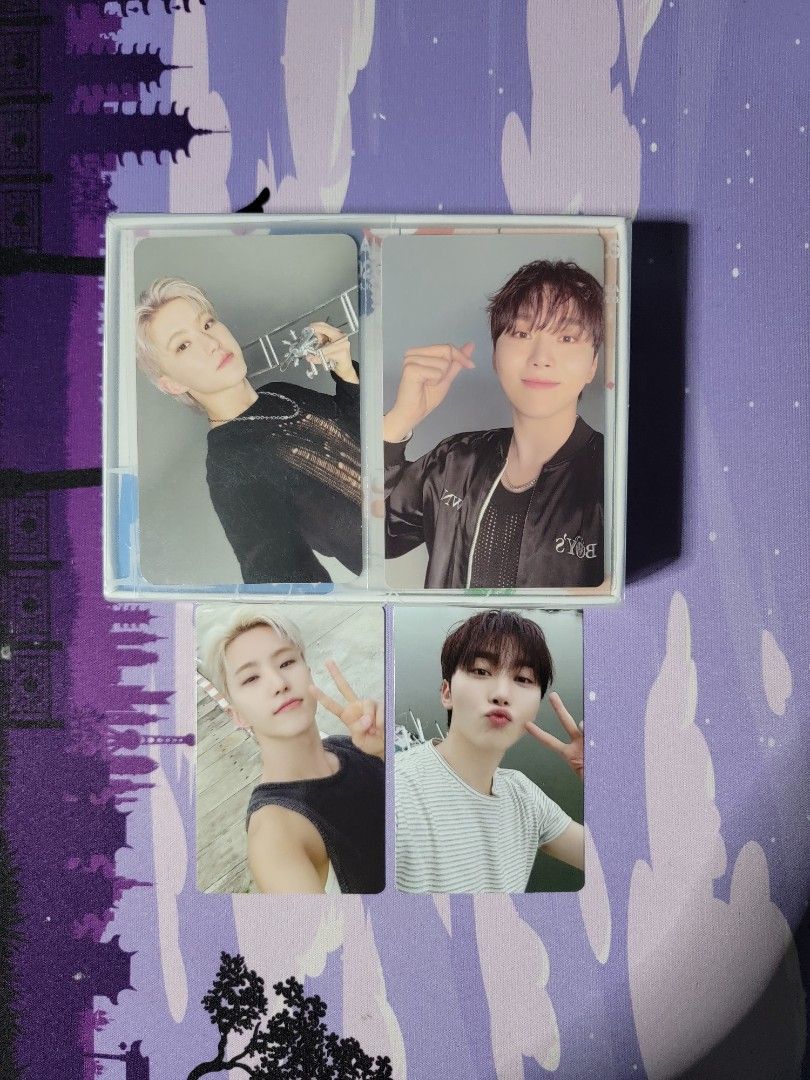 Seventeen Spill the Feels (Kit version) Hoshi/Seungkwan (Category: K-Wave Merchandise) located in Cavite. Submitted by butschlii (Listing ID 1345910854, Image 2). Description: Seventeen - 12th Mini Album [Spill the Feels]_Kit version -Feel New inclusions: -album pacmave -kit -ball chajn -post card -title & credit card -photo card - 4 pcs - 2 hoshi feel new ver - 1 seungkwan wv pob, 1 feel you ver note: -all items are official -PAYO via GCASH only