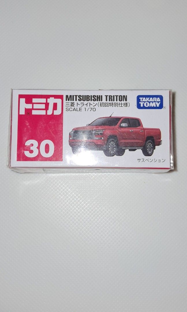 Tomica Mitsubishi Triton (Category: Vehicle & Diecast Models) located in Baguio. Submitted by carlo040675 (Listing ID 1345838523, Image 3). Description: Tomica Mitsubishi Triton Selling Price: 380.00 Shipment fee: 80.00 J&T 110.00 LBC COP SHIPMENT FEE LOCATION: TAGUIG CITY.