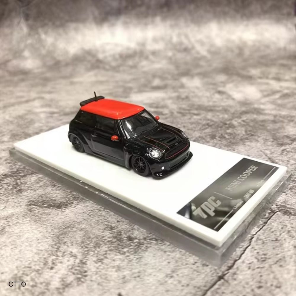 TPC Model 1/64 Scale LBWK Mini Cooper Black/Red Die-cast Car, Hobbies ...