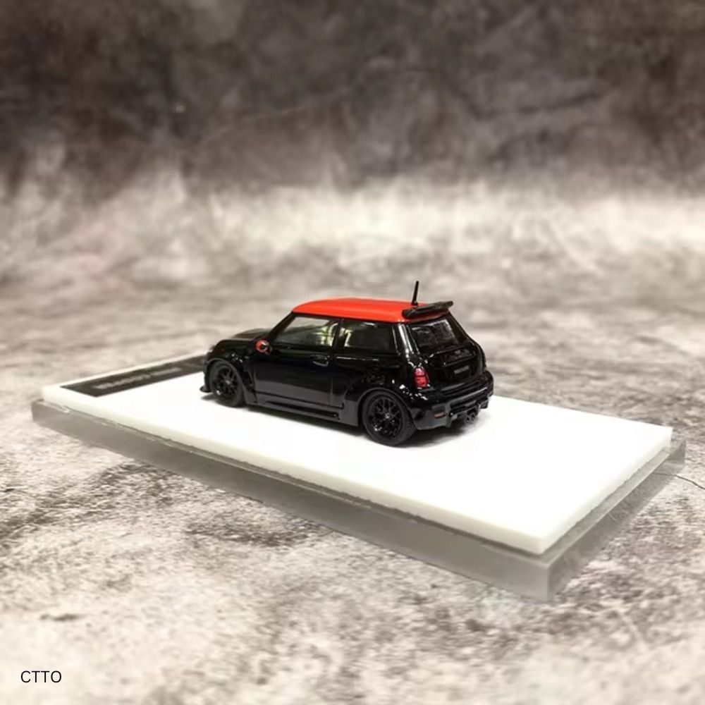 TPC Model 1/64 Scale LBWK Mini Cooper Black/Red Die-cast Car, Hobbies ...