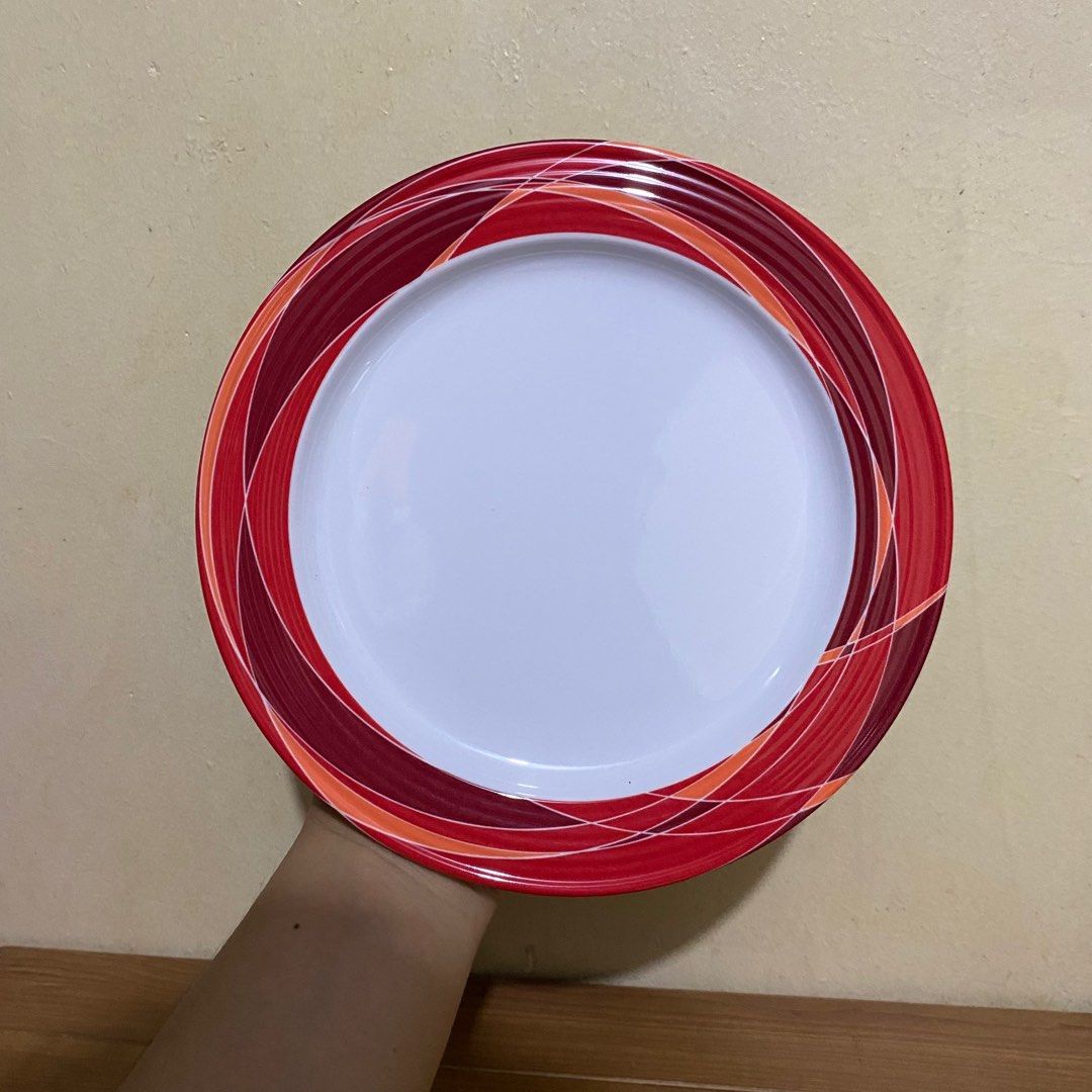TUPPERWARE DESSERT PLATE (Category: Dinnerware & Cutlery) located in Quezon City. Submitted by xtian.store (Listing ID 1345881278, Image 2). Description: TUPPERWARE DESSERT PLATE !! SUPER SALE !! BRAND NEW & AUTHENTIC • Price: PHP250 EACH (Available quantity: 6 pcs) • Dimensions: 18.7 cm D x 2 cm H each • Elegant dessert plate • Shock-proof, thus, it does not easily crack. • Scratch-resistant • Actual photos are posted • Feel free to message us �